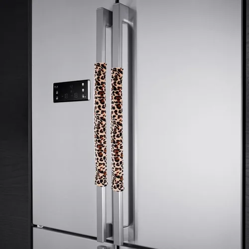 Vista 5 de Beaupretty 2 piezas de manijas de puerta de refrigerador Protector antideslizante para electrodomésticos de cocina, nevera, microondas