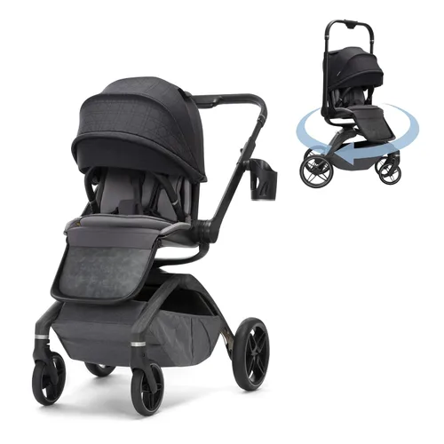 Vista 18 de Maxi-Cosi Tana 360 - Cochecito modular giratorio, cochecito y asiento de coche, sistema de viaje combinado, patrimonio natural