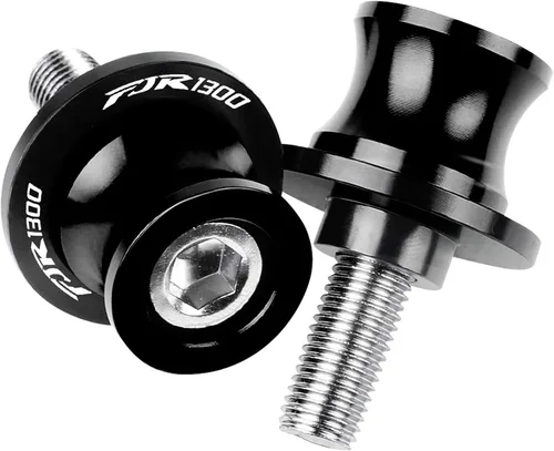 Vista 7 de Para Yamaha XJ6 Diversion XJR1300 FJR1300 FJR XJR 1300 6MM Accesorios de motocicleta CNC Carretes de basculante Tornillos de soporte deslizante