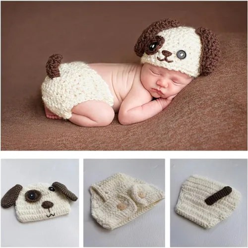 Vista 3 de Coberllus - Gorro unisex para bebé recién nacido