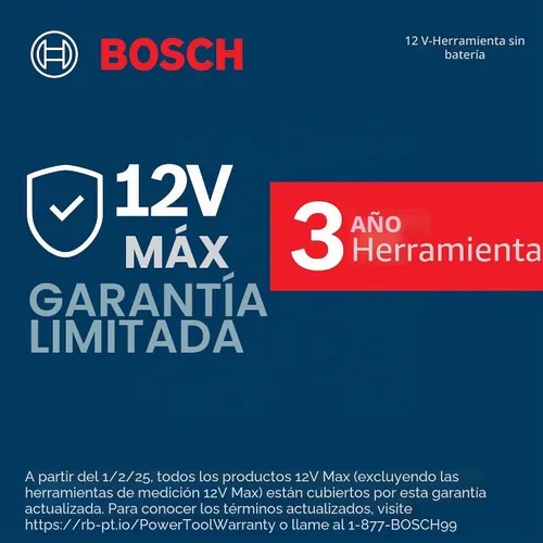 Vista 6 de Bosch FL12 Luz de trabajo LED de 12 V Max (herramienta desnuda)