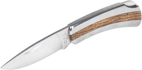 Vista 7 de Klein Tools 44034 Navaja de bolsillo con mango de inserción de palisandro, hoja de acero inoxidable de 2-5/8 pulgadas