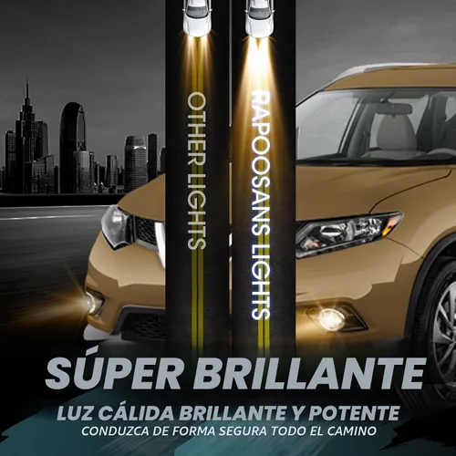 Vista 8 de Kit de montaje de luces antiniebla de conducción para Nissan X-trail Rogue 2014-2016 Reemplazo de luz antiniebla con interruptor de bombillas