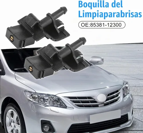 Vista 2 de 85381-12300 Boquilla de limpiaparabrisas para Toyota Corolla 08-13