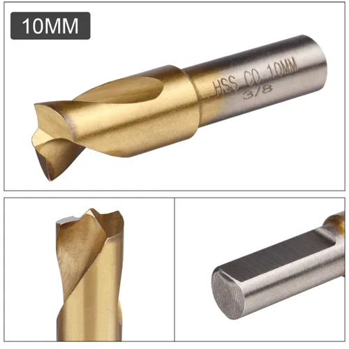 Vista 5 de Wolfride 3PCS Soldadura por puntos Brocas Herramienta de eliminación de soldadura por puntos 6.5MM 8MM 10MM