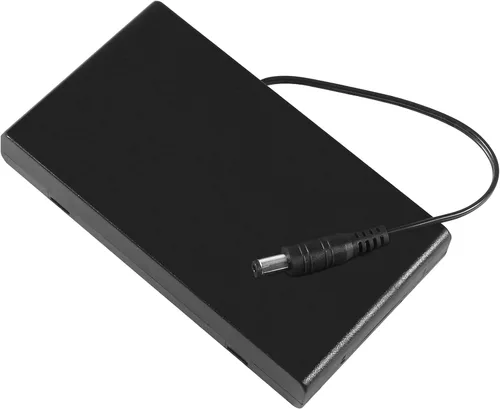 Vista 5 de Aobao 3 unids 8x1.5V 12V AA caja de la caja del sostenedor de la batería con DC 0.217x0.083 in conector macho con cable interruptor