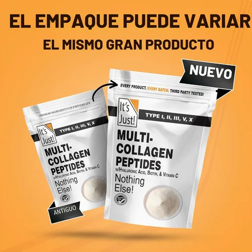 Vista 7 de It's Just! - Péptidos multicolágeno con VIT C, biotina, ácido hialurónico