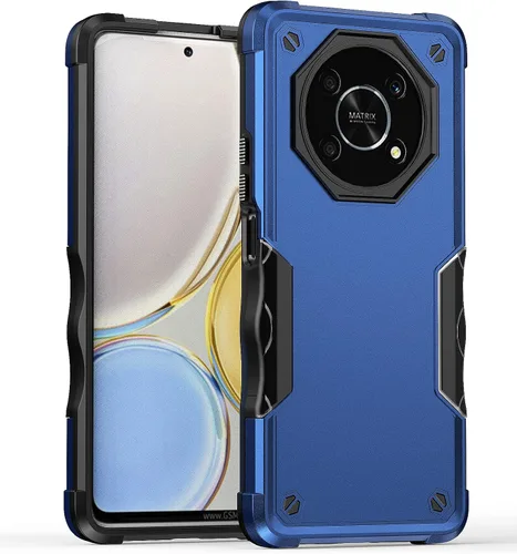 Vista 12 de Compatible con Honor X9, a prueba de golpes, híbrida resistente a los golpes, funda híbrida para parachoques híbrida de cuerpo completo, resistente
