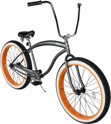 Vista 10 de Tracer Avalon 26 & 29 Inch Beach Cruiser Bike Negro mate