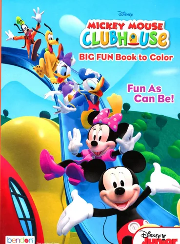 Vista 2 de Disney Classics - Libros para colorear y actividades para niños, paquete para colorear a granel con Mickey Mouse, Minnie, Ariel con calcomanías