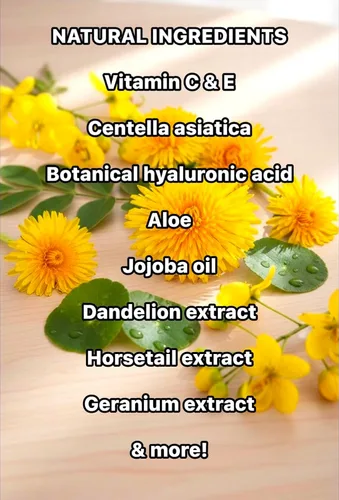 Vista 4 de Suero de vitamina C para rostro y piel con aloe, vitamina E, centella asiática (Cica), ácido hialurónico 2 onzas (2.0 fl oz)