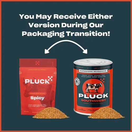 Vista 3 de Pluck Southwest AKA - Condimento picante de mezcla de carne de órgano suave De órganos de carne pastoreados alimentados con pasto y acabados