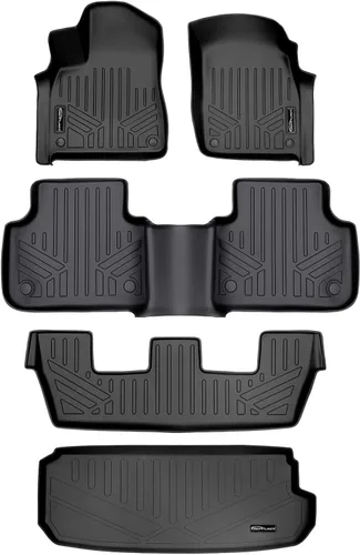 Vista 17 de MAXLINER Juego de alfombrillas de piso y forros de primera fila para Audi A4 / S4 Sedan / A4 Allroad 2017-2025