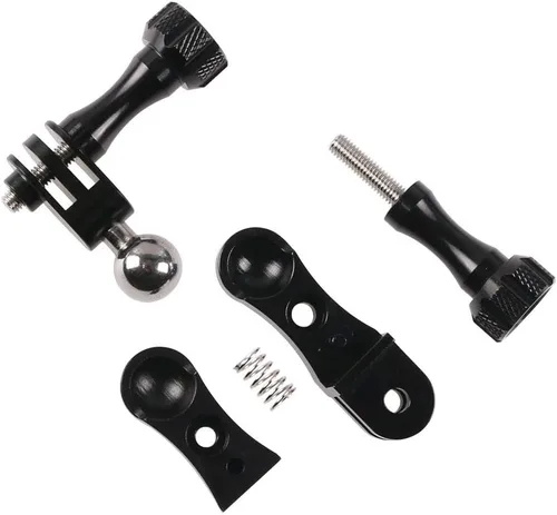 Vista 3 de Adaptador de montaje de rótula de rotación de 360 grados de aleación de aluminio, accesorios de extensión de pivote de montaje de brazo giratorio