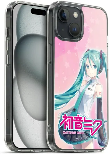 Vista 113 de Head Case Designs Licencia Oficial Hatsune Miku Gráficos Lindos Carcasa de Gel [Protección de Grado Militar] Compatible con Apple iPhone 7