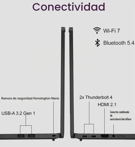 Vista 6 de Lenovo ThinkPad T14 S G6, 14" FHD+, Ryzen AI 7 PRO 350, DDR5 de 16 GB, SSD