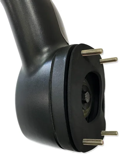 Vista 5 de SPLENDID Espejo de capó de repuesto para Kenworth T680 2013-2020, Peterbilt 579, 587 2010-2017, convexo, negro, lado derecho del pasajero