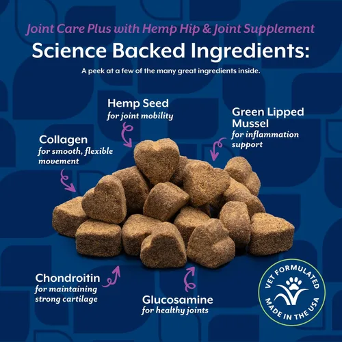 Vista 5 de NaturVet Suplemento para cadera y articulaciones, Joint Care Plus para Natural