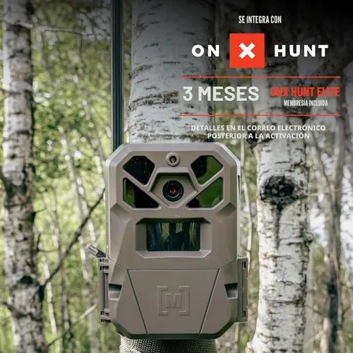 Vista 3 de Moultrie Edge 2 Pro Cellular Trail Camera - Auto Connect Nationwide 4G LTE - On Demand 40MP Photo - 1440P Video with HD Audio - Ai False Trigger