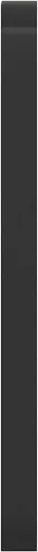 Vista 6 de Flash Furniture Janinne - Espejo rectangular de pared, espejo de acento negro mate, espejo de tocador de 20 x 30 pulgadas, para baño, tocador