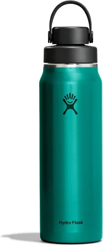 Vista 12 de Hydro Flask Tapa de pico flexible ancha y ligera - Botella de agua aislada de acero inoxidable de 24 onzas, azul zafiro Sapphire Blue