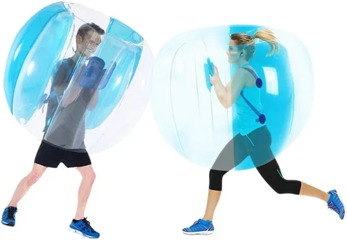 Vista 10 de ZHUYNXIR 2 pelotas Sumo para niños, pelotas de rebote para niños, pelotas Sumo para niños, pelota de juego de césped para niños