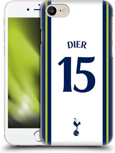 Vista 8 de Head Case Designs Officially Licensed Tottenham Hotspur F.C. Cristian Romero 2022/23 Players Home Kit Hard Back Case Compatible with Apple iPhone