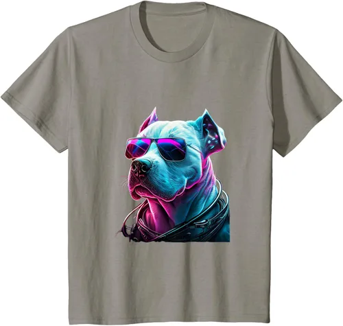 Vista 21 de Dogo Argentino Dogs Dogo Argentinos Camiseta, Negro
