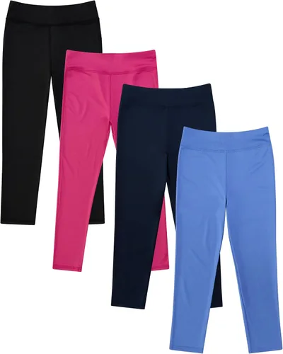Vista 11 de BTween Paquete de 4 leggings para niñas, ejercicio, mallas deportivas con cintura ancha para niñas Basc1