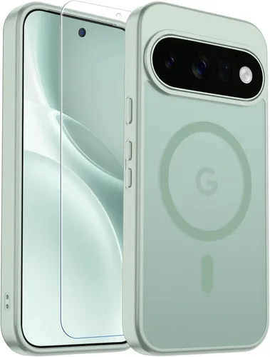 Vista 115 de SUPFINE Funda magnética para Google Pixel 10 Pro XL con protector de pantalla (imanes integrados) (protección contra caídas de grado militar)