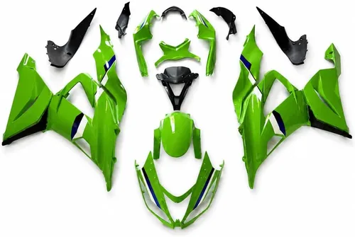Vista 36 de Carenado negro brillante para Kawasaki Ninja 2013-2018 ZX6R 636 001 Negro Brillante