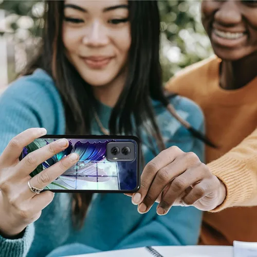 Vista 25 de Funda para Motorola Moto G Stylus 5G 2021 de vidrio templado, funda negra con diseño de mujer negra africana para mujeres y hombres, antiarañazos, a