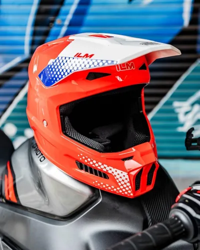Vista 6 de ILM Cascos de Motocicleta Todoterreno para Jóvenes Niños Casco ATV Motocross BMX Fuera de Carretera con Gafas Guantes Máscara DOT Modelo MT601Y