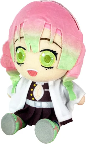 Vista 2 de Great Eastern Entertainment Demon Slayer Mitsuri Kanroji - Peluche sentado de 7 pulgadas de alto