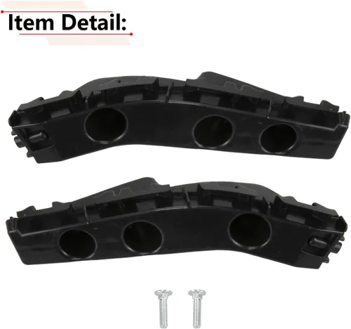 Vista 7 de RLB-HILON Soporte de parachoques delantero compatible con Jeep Compass 2011-2017 Para 5182596AC 5182597AC, para 2011 2012 2013 2014 2015 2016 2017