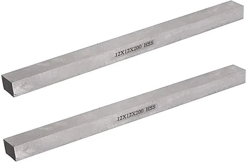 Vista 8 de 5 brocas de corte cuadrado HSS para torno de 0.157 in x 0.157 in x 7.874 in, molinillo de herramientas HSS en blanco, fresa rectangular de acero