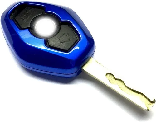 Vista 6 de Cubierta de llave remota para BMW Serie E E38 E39 E46 Z3/Z4 E83 E53 Diamond Remote Key (fibra de carbono)