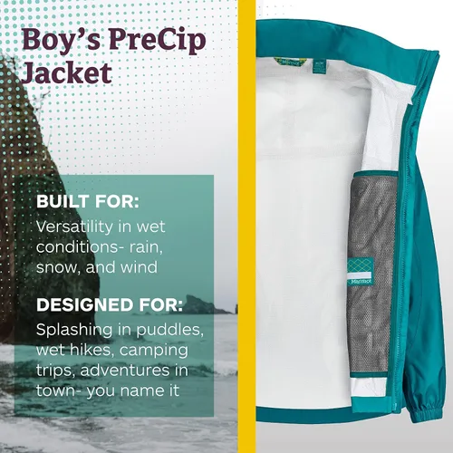 Vista 2 de Marmot PreCip - Chaqueta impermeable ligera para mujer para la lluvia