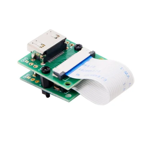 Vista 3 de chenyang Paquete de 2 adaptadores de expansión de módulo de cámara HDMI a CSI Raspberry PI con cable flexible de cinta plana de 2.0 in