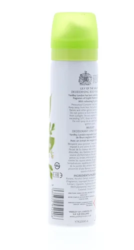 Vista 6 de YARDLEY by Yardley for Women: Lirio de los valles Body Spray 2.6 oz