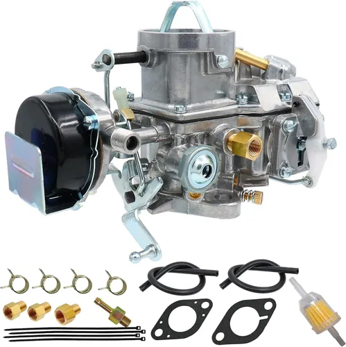 Vista 4 de Carburador de 1 barril Autolite 1100 recto 6 cilindros 170 200cu 2.8L 3.3L Motores para Ford 1963-1969 Mustang Falcon Ranchero Club Wagon Mercury