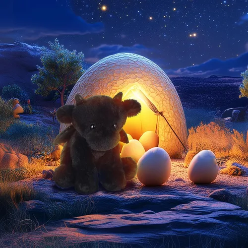 Vista 3 de Apricot Lamb Dragón Negro de Peluche Suave para Niños, Juguetes de Peluche Lindos y Suaves para Niña y Niño, Dragón Negro Esponjoso de Peluche Negro
