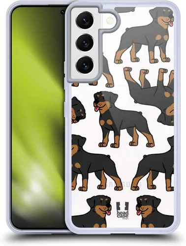 Vista 15 de Head Case Designs Funda de gel con 3 patrones de raza de perro de pastor australiano [protección de grado militar] compatible con Samsung Galaxy S22