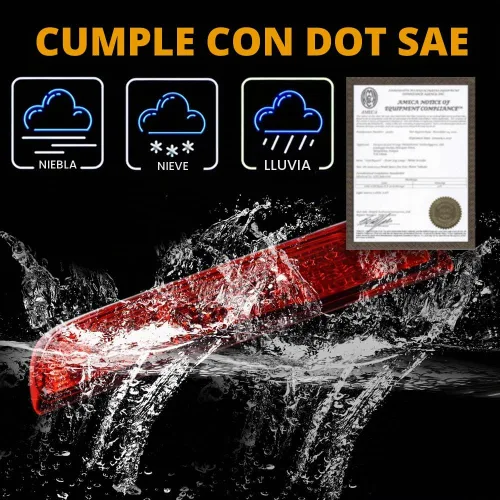 Vista 3 de PIT66 3ª Luz de Freno LED, Compatible con Chevy Silverado 2014-2018/Compatible con GMC Sierra 1500 2500HD 3500HD 2014-2018 Luz de Parada Trasera