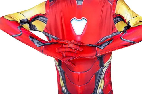 Vista 5 de LISUNO Superhero Kids Bodysuit Costumes Halloween Cosplay Costumes
