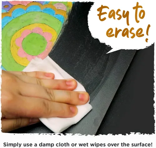 Vista 6 de Chalkola Marcadores de Tiza Metálicos de Punta Extra Fina (Paquete de 10, Punta de 1mm) - Rotuladores de Tiza Líquida para Pizarra, Pizarra Negra