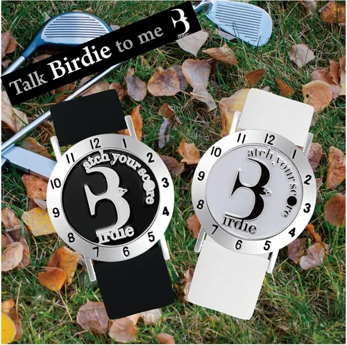 Vista 3 de Marcador de pelota de golf con pulsera de contador de trazos de golf, marcador de pelota Birdie, accesorios de golf para hombres y mujeres, regalos