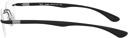 Vista 4 de Ray-Ban RX8724 - Marcos rectangulares de titanio para anteojos
