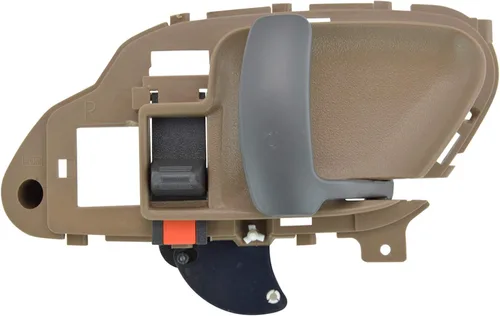 Vista 69 de TRQ Manija Interior de Puerta del Lado del Pasajero Negra Compatible con Ford Bronco 1987-1996 F-150 1987-1997 F-250 1997 F-250 HD F-350