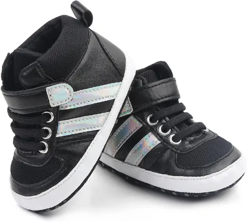 Vista 3 de Zapatos deportivos para bebés, niños y niñas, botas de nieve para bebés, suela antideslizante, para recién nacidos, para primeros pasos, zapatos